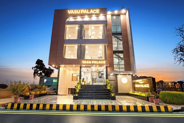 Voorkant van accommodatie