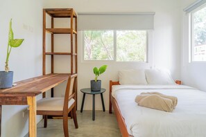 2 室のベッドルーム、WiFi、ベッドシーツ