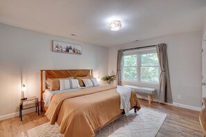 2 chambres, fer et planche à repasser, accès Internet, draps fournis