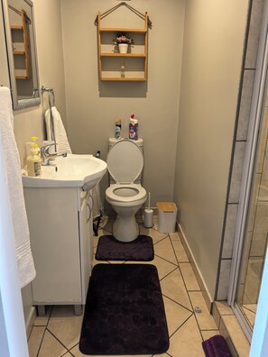 Handdukar och toalettpapper