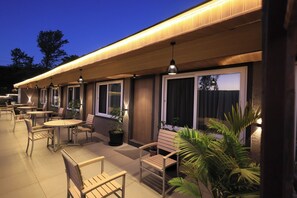 Voorkant van accommodatie