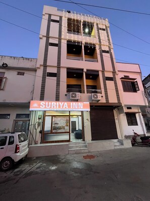 Façade de l’hébergement