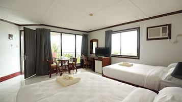 Superior Villa, Bathtub, Sea View | 1 bedroom, desk, iron/ironing board, free WiFi