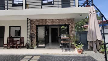 Voorkant van accommodatie