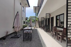 Majoituspaikan julkisivu