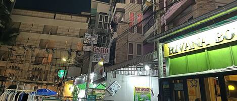 Voorkant van accommodatie