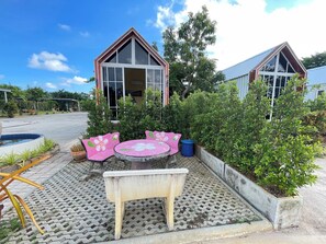 Fassade der Unterkunft