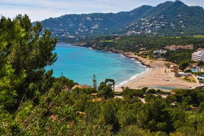 Villa in Canyamel with Bay Views and Pool
