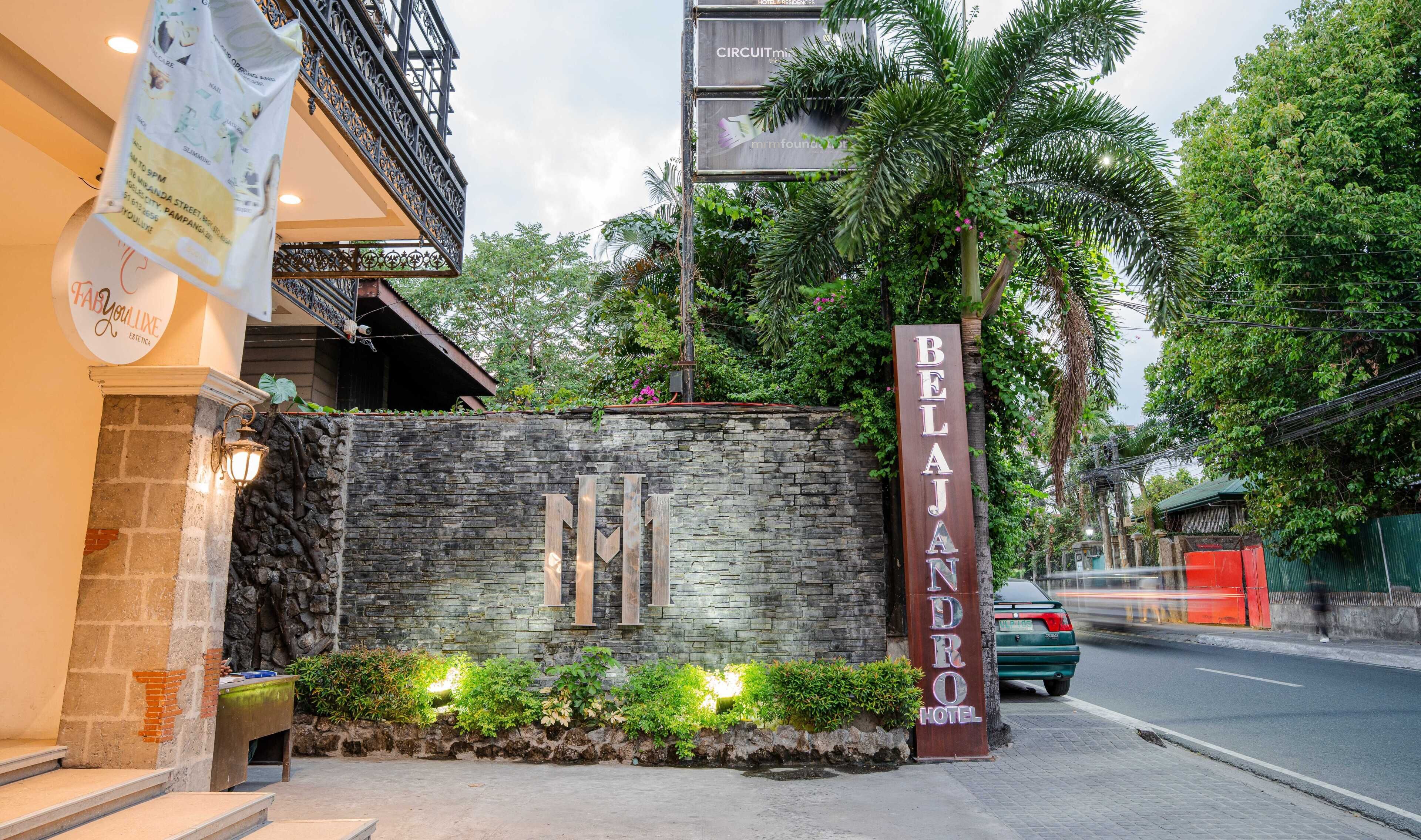 Entrada de la propiedad