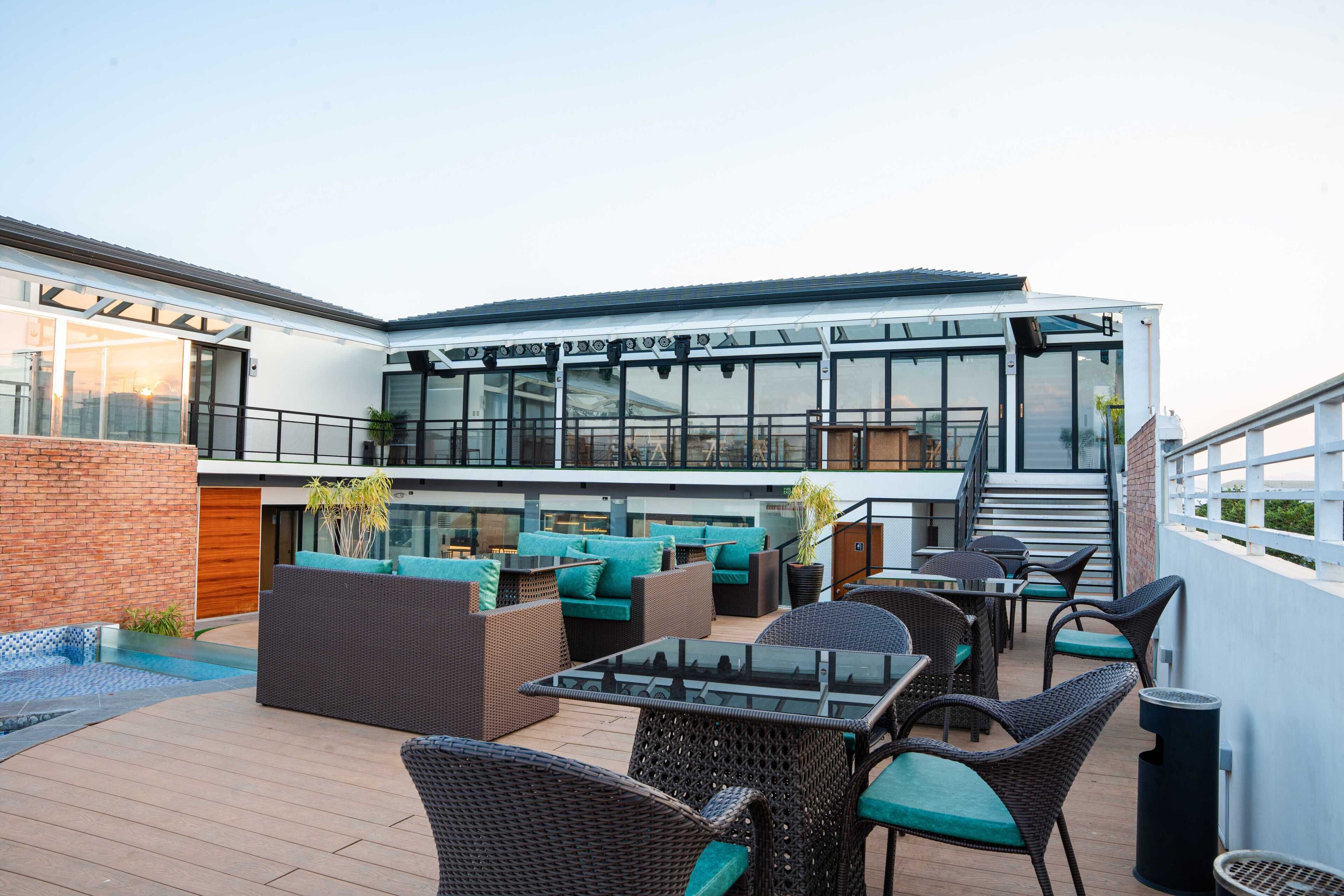 Alberca al aire libre 