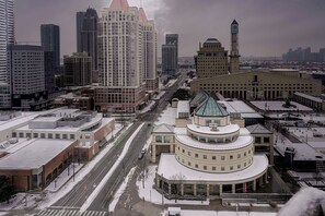 Aerial view - Luxurious 2Bedroom 1Bath Condo Walk to Square One Mall YYZToronto Pearson 1 pkng (Mississauga)