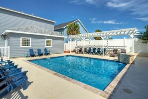 Pool - 9 Costa Bahia – Sleeps 20, Pool + Beach Nearby | Perfect for Families (Port Aransas)