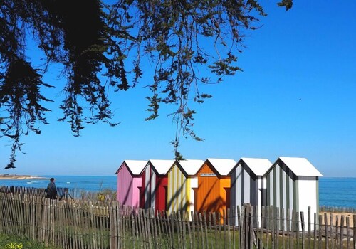 île d'oleron, small quiet vacation home 200 meters from the ocean 