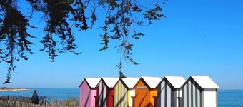 île d’oleron,petite maison de vacances au calme à 200 mètres de l’océan 