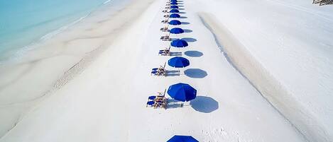 On the beach