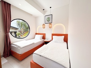 3 chambres, bureau, Wi-Fi gratuit, draps fournis