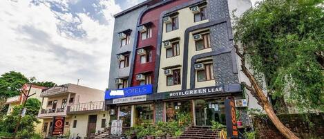 Façade de l’hébergement