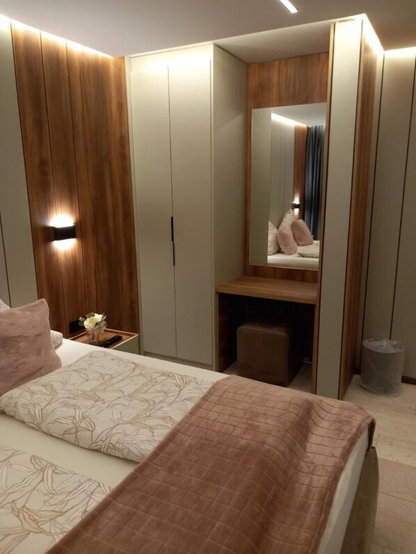 1 soverom, internettilgang, sengetøy og rullestolvennlig