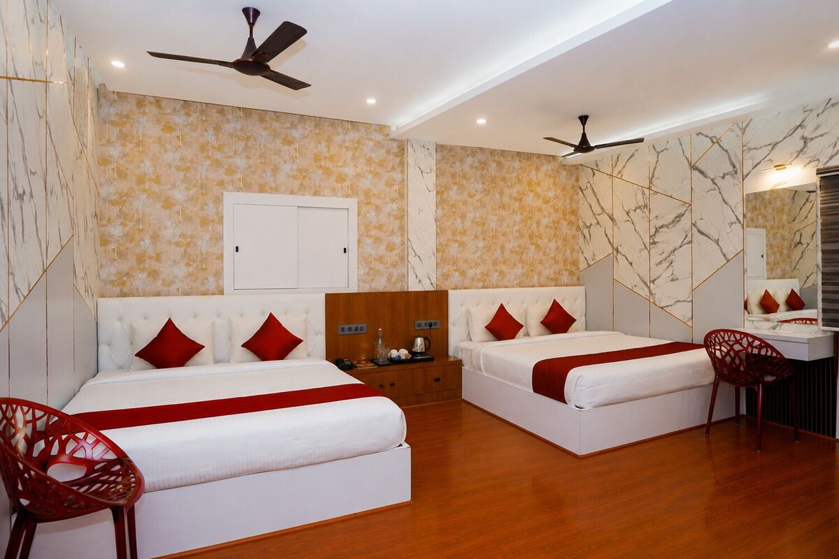 Chambres insonorisées, Wi-Fi gratuit, draps fournis