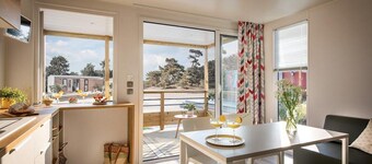 Chalet ved Hegermeer med havne adgang