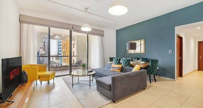 Elegant 1Br Apart With Beach Access In Dubai Creek