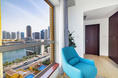 Elegant 1Br Apart With Beach Access In Dubai Creek
