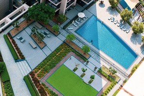 View from property - 3Br + Maid Close To Burj Khalifa Dubai Mall (Dubai)