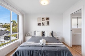 3 bedrooms, iron/ironing board, travel cot, WiFi