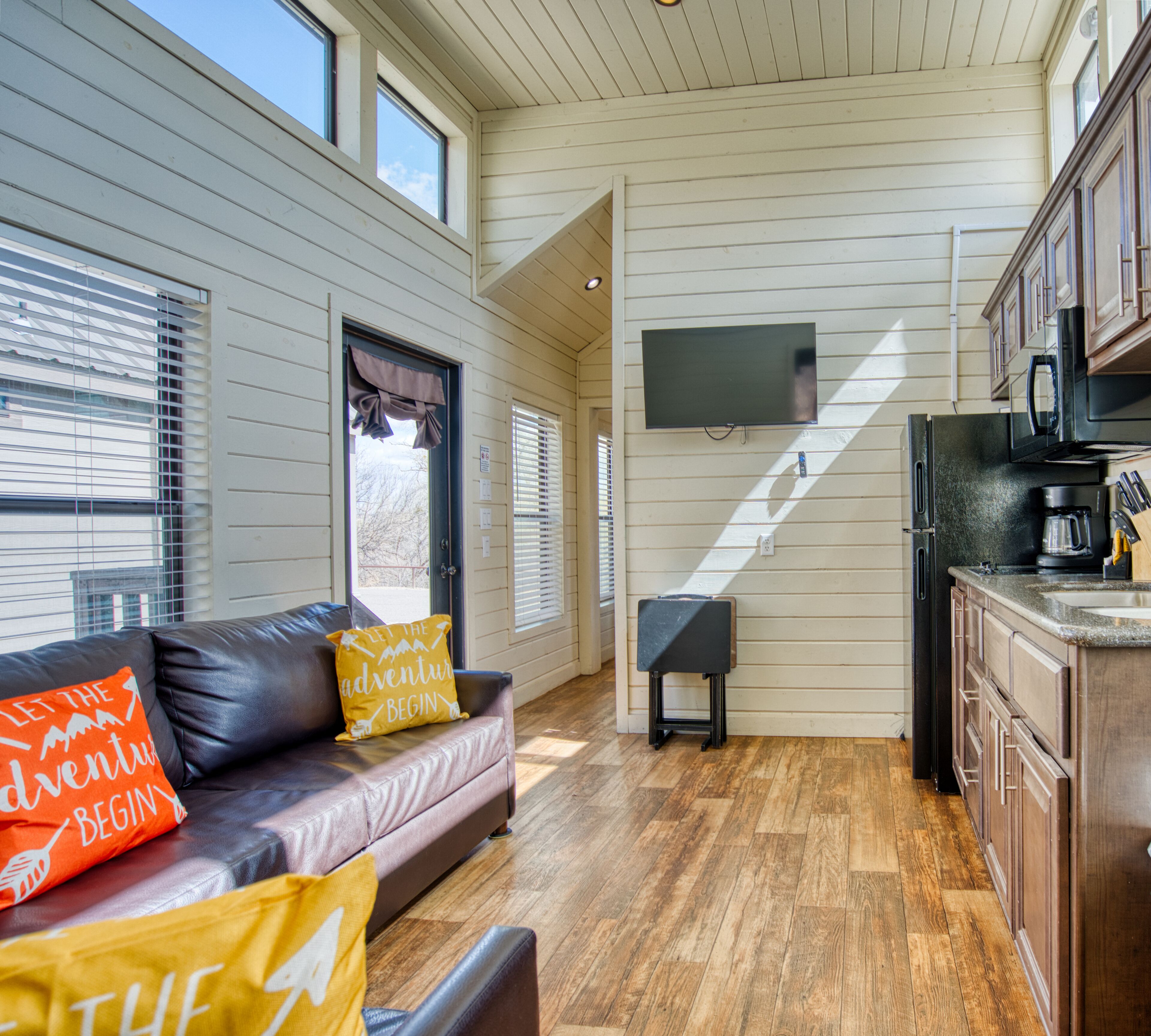 Cabana premium, 2 quartos (With Sleeping Loft) | Área de estar