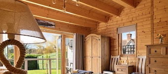 Lodge en Shropshire con jacuzzi privado