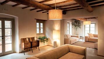 Smart TV, fireplace, table tennis, offices