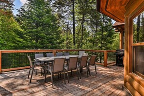 Outdoor dining - Fiddler Lake Resort - Deer 60 (Mille-Isles)