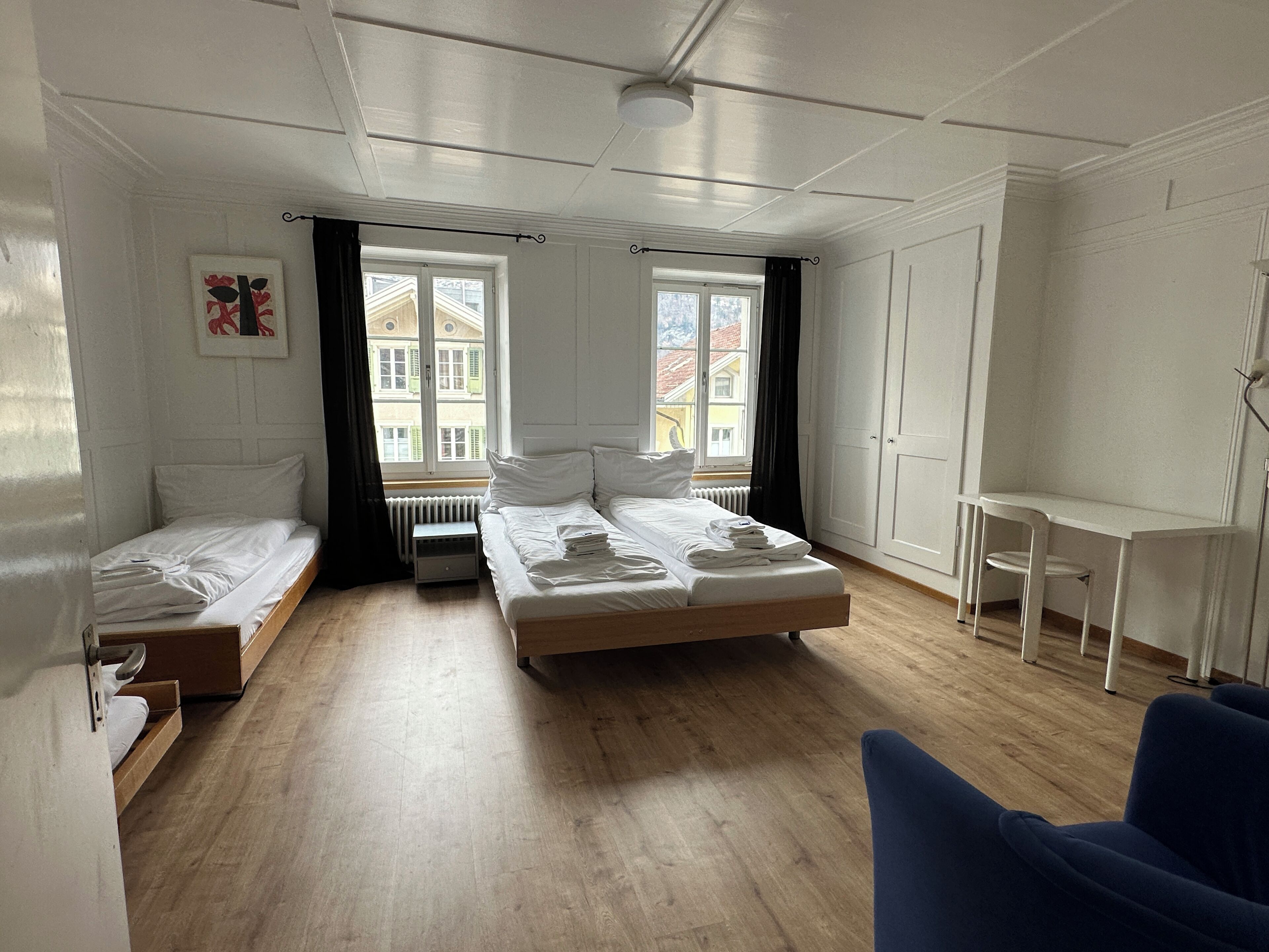 Triple Room, City View, Shared Bathroom