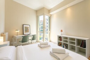 1 makuuhuone, vauvan matkasänky, ilmainen Wi-Fi