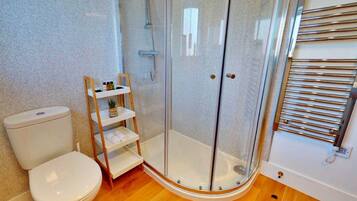 Shower, hair dryer