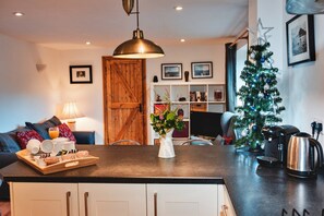 Interior - Stone Barn in Cornwall near Coastline (Sticker)