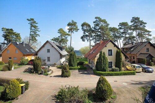 Holiday Apartment 'Müritzblick' with Large Terrace, Grill, and Grill Table