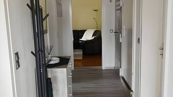 1 bedroom, iron/ironing board, travel crib, free WiFi