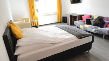 1 Schlafzimmer, Bügeleisen/Bügelbrett, kostenloses WLAN, Bettwäsche