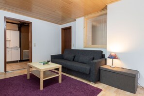 TV - Apartment 'Birgitt, 60qm' with Shared Terrace, Balcony and Wi-Fi (Bad Rippoldsau-Schapbach)