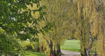 Ferienwohnung 'Kornspeicher' mit Bergblick, Gemeinschaftsterrasse und Wi-Fi