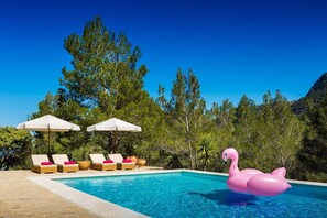 Una piscina climatizada