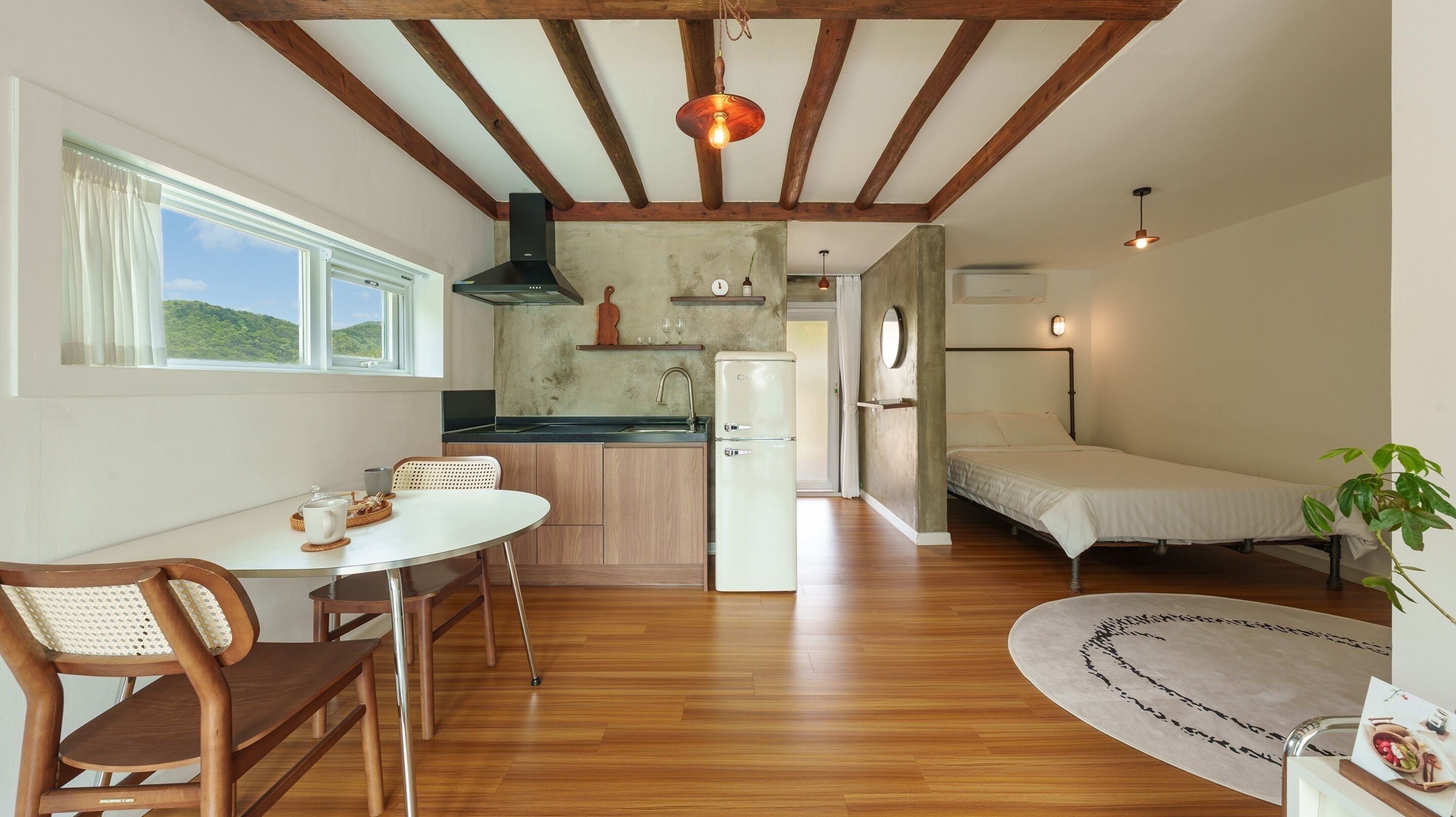 베이직룸, 침실 1개 (AHouse(Private Jacuzzi/BBQ/Warm Pool)) | 1 개의 침실, 무료 WiFi