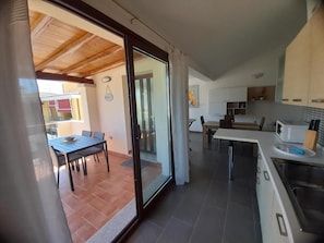 Apartment, 2 Bedrooms, Smoking, Patio | Private kitchen - Beautiful 2 Bedroom Vacation Home (Lotzorai)