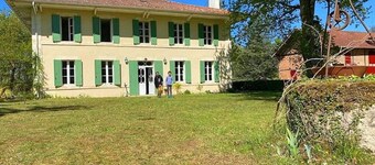 Family house in the forest and close to the ocean