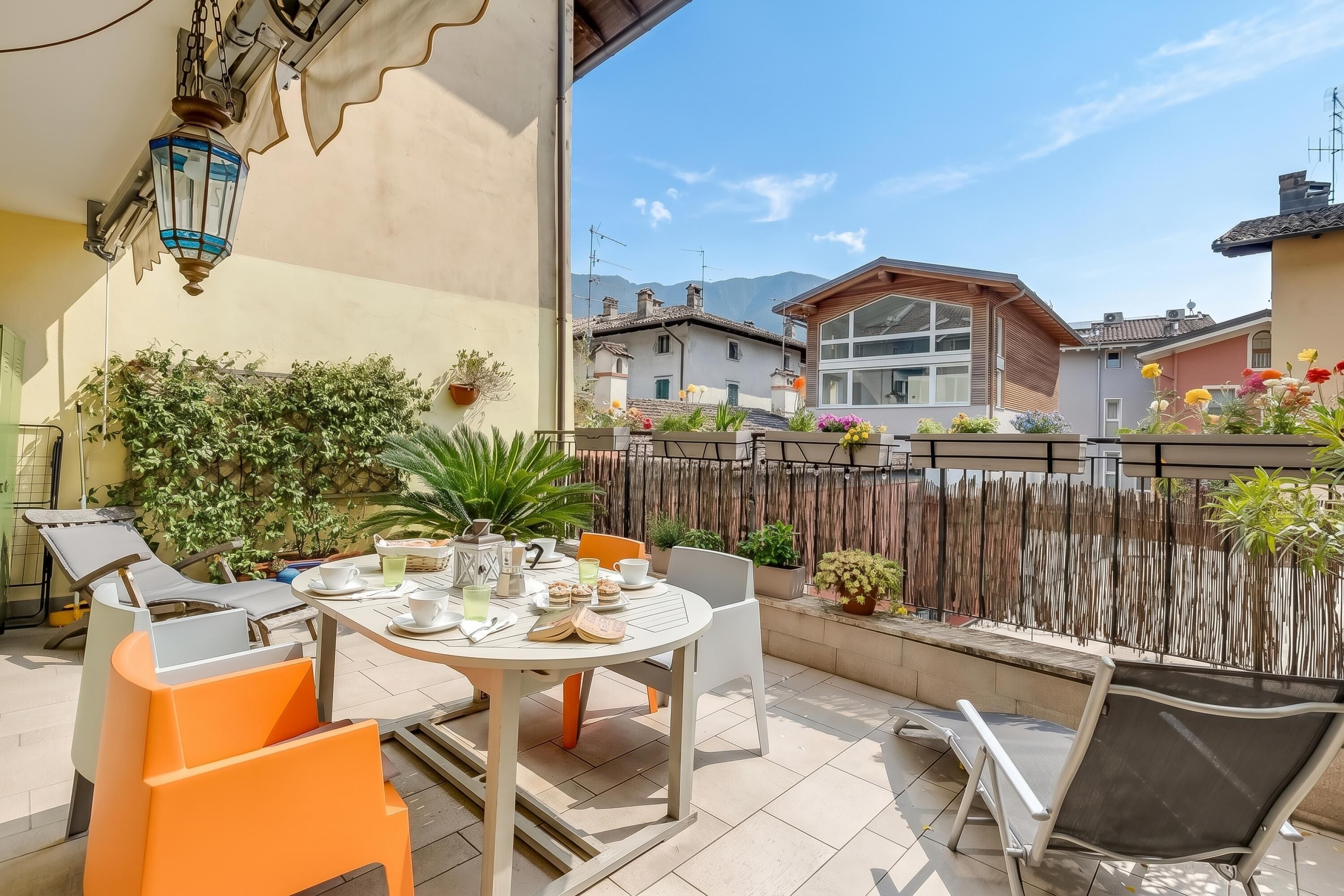 Standard Apartment, 2 Bedrooms, Microwave (Flower House) | Outdoor dining
