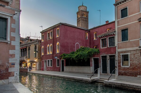 Façade de l’hébergement