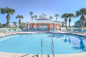 Beheizter Pool
