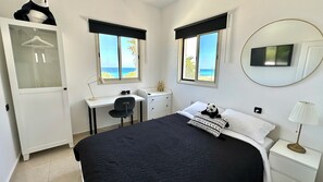 Familienapartment, 2 Schlafzimmer, Balkon, Meerblick