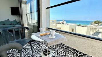 Family Apartment, 2 Bedrooms, Balcony, Sea View | Balcony